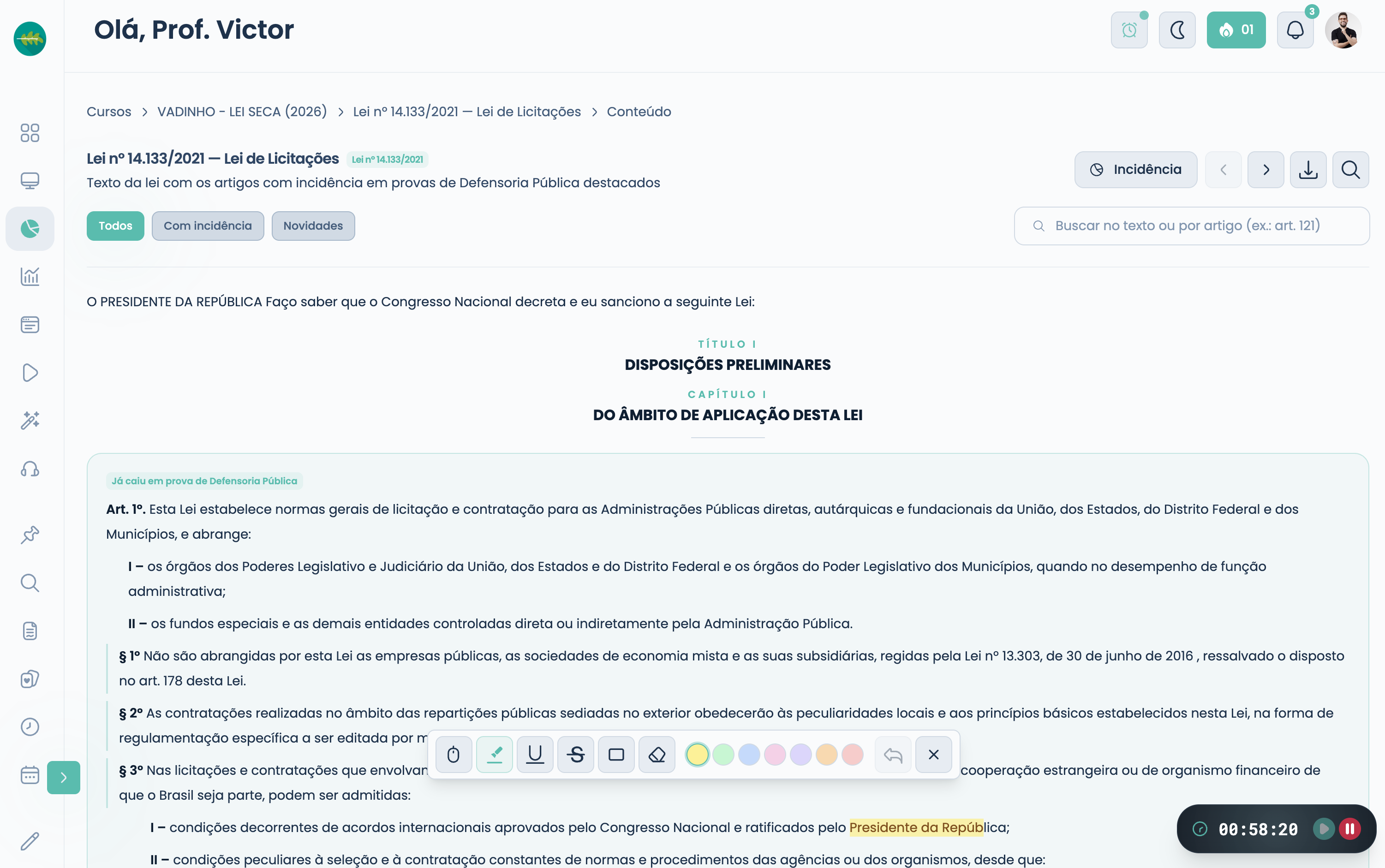 Plataforma RDP — Lei seca que já mostra o que caiu