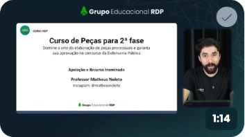 Videoaula: Apelação cível
