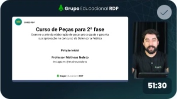 Videoaula: Petição inicial