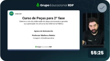 Videoaula: Agravo de instrumento