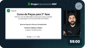 Videoaula: REsp e RExt